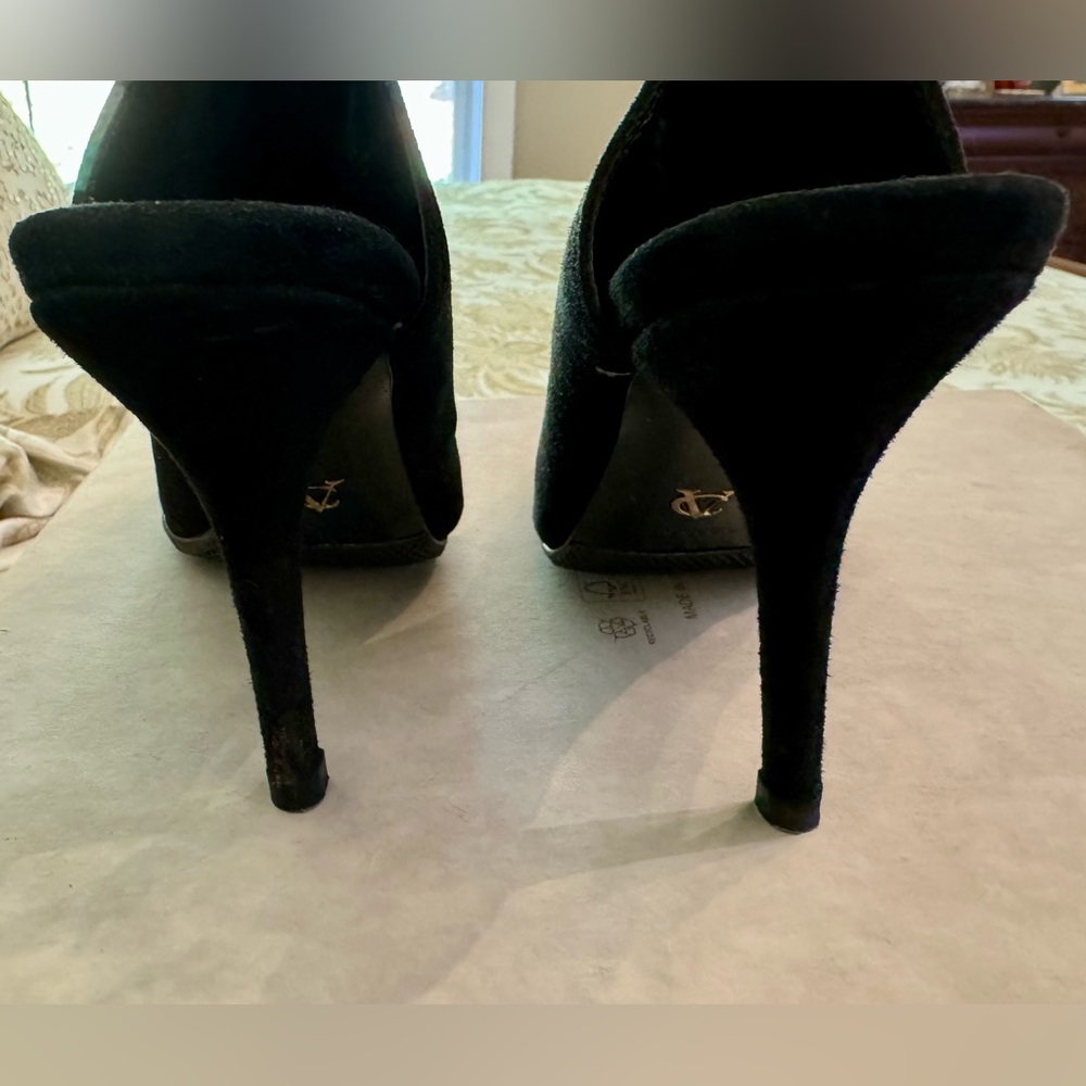 Vince Camuto open back booties - Picture 7 of 12